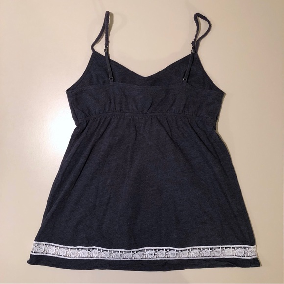 Nordstrom "Make + Model" Blue W/ Ivory Lace PJ Set - Picture 4 of 8